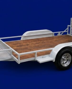 Remolque Cama Baja Doble Eje. Venta de Remolque Cama Baja Doble Eje con capacidad de carga máxima de 4,000 kg.