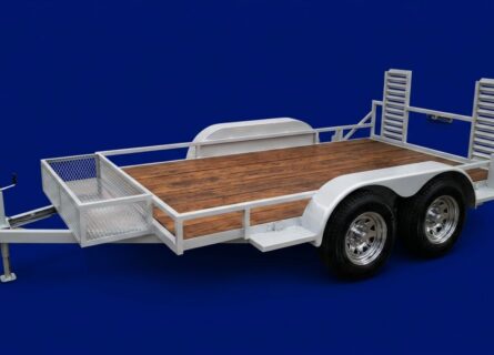 Remolque Cama Baja Doble Eje. Venta de Remolque Cama Baja Doble Eje con capacidad de carga máxima de 4,000 kg.