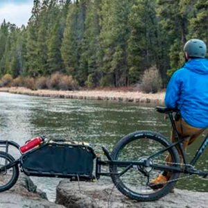 Remolque de Carga para Bicicleta de Montaña - Diseño Monorueda para Bikepacking y Cicloturismo